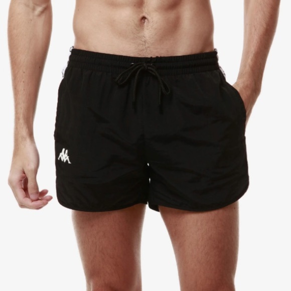 Kappa Banda Cali Swim Shorts Black - Picture 1 of 13